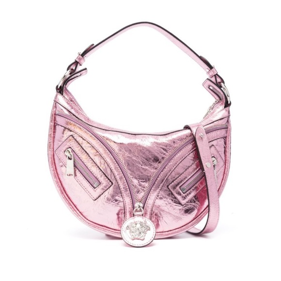 NWT Versace La Medusa repeat metallic-effect bag - Picture 15 of 16